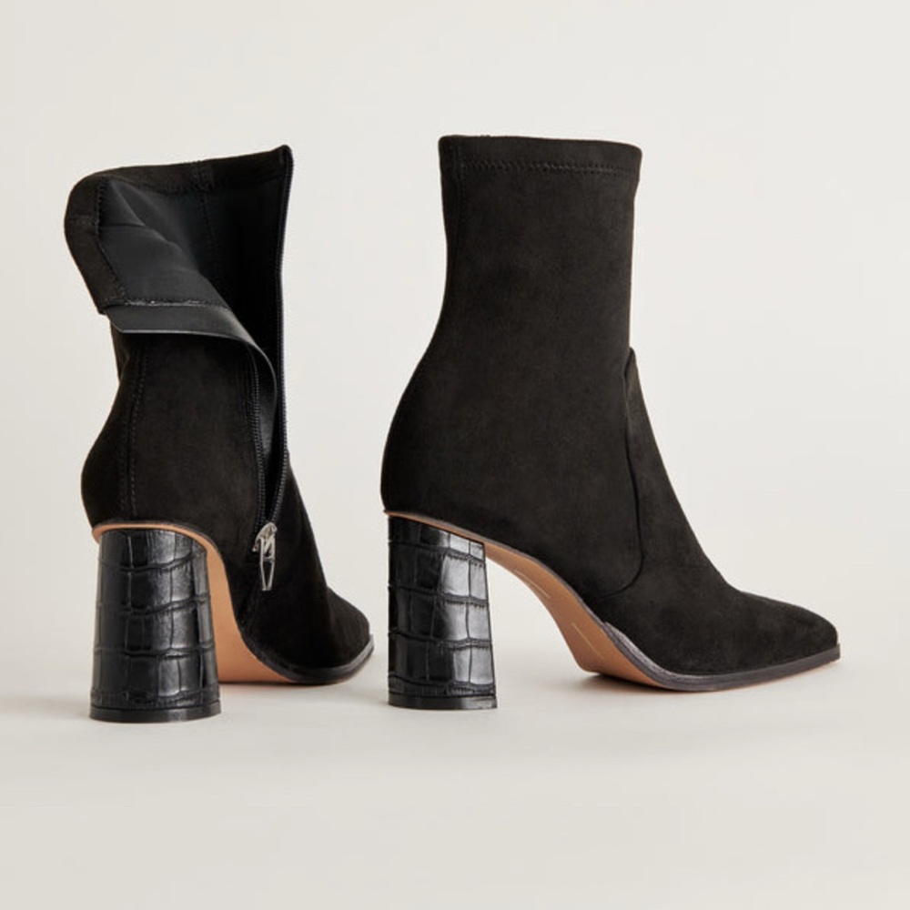 New in Box, Dolce Vita Petya Black Stella Suede
